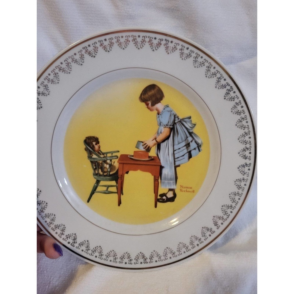 Plate Norman Rockwell